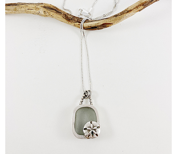 "South African Sea Glass" necklace - Andi Clarke